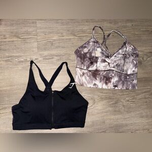 Gymshark set of Sports Bras size M